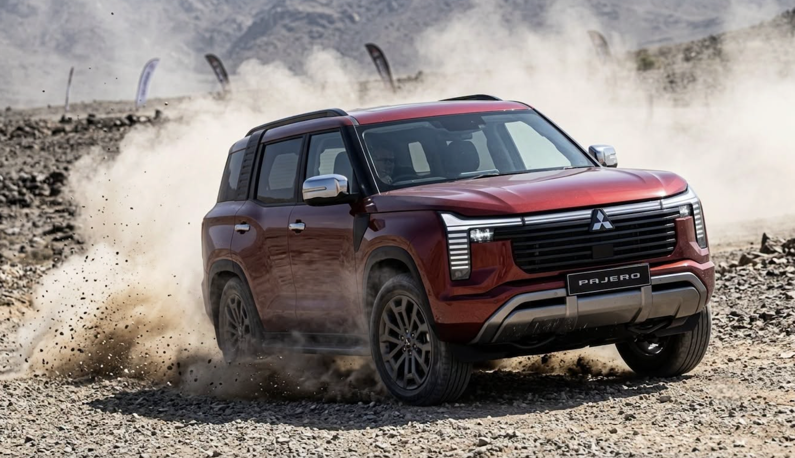 Mitsubishi Pajero thế hệ mới nâng tầm, sẵn sàng cạnh tranh Land Cruiser Prado